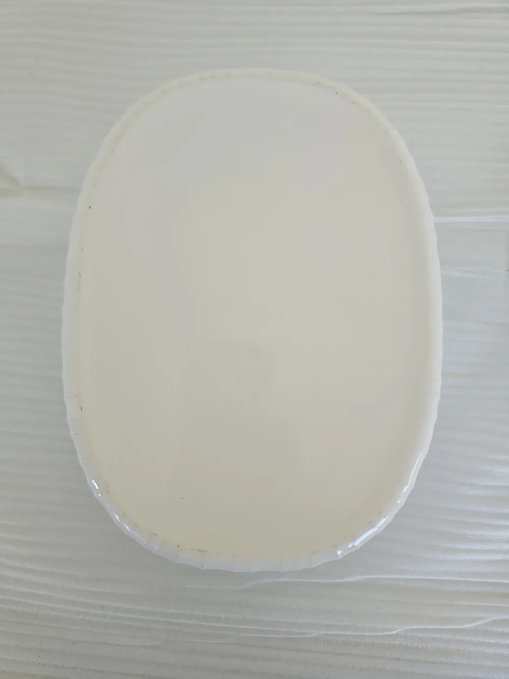 CorningWare French White Casserole Dish Glass Pyrex Lid 1.8 Liter F-12-B USA